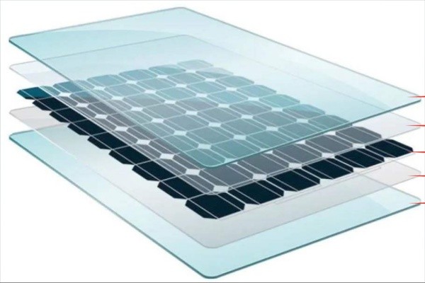 Reciclaje de paneles solares de vidrio simple y doble vidrio