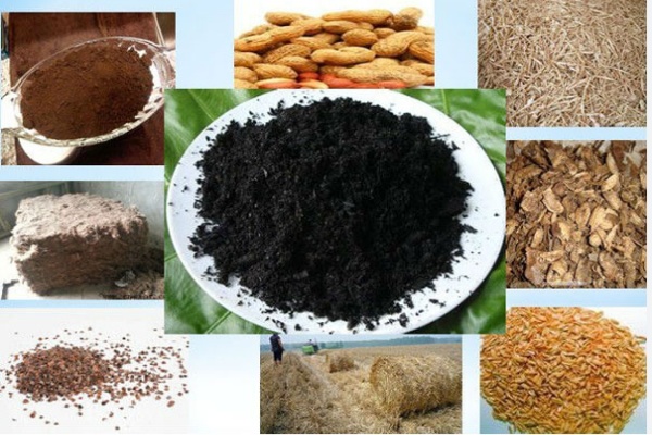 Materias primas para carbonización